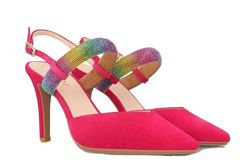 Lodi Ridesa escarpins cuir multicolore talon