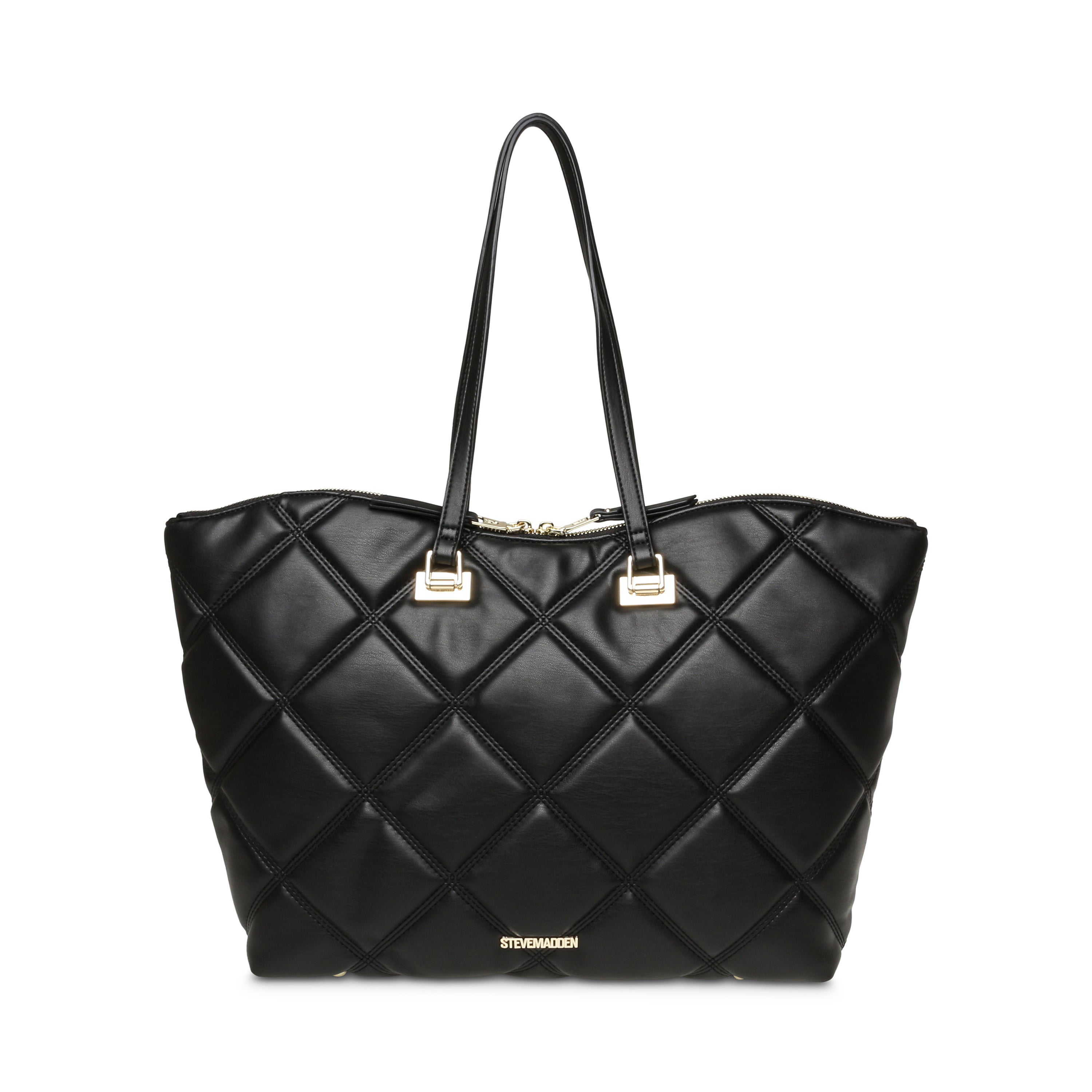 Steve Madden Bvuse sac cabas noir doré synthétique
