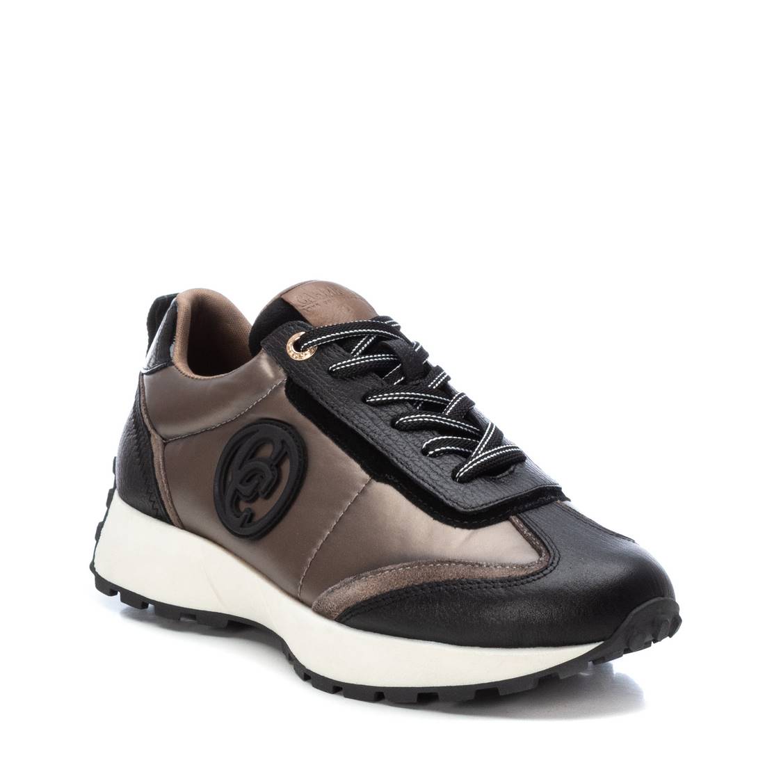 Carmela 16111702 sneakers cuir marron à lacets
