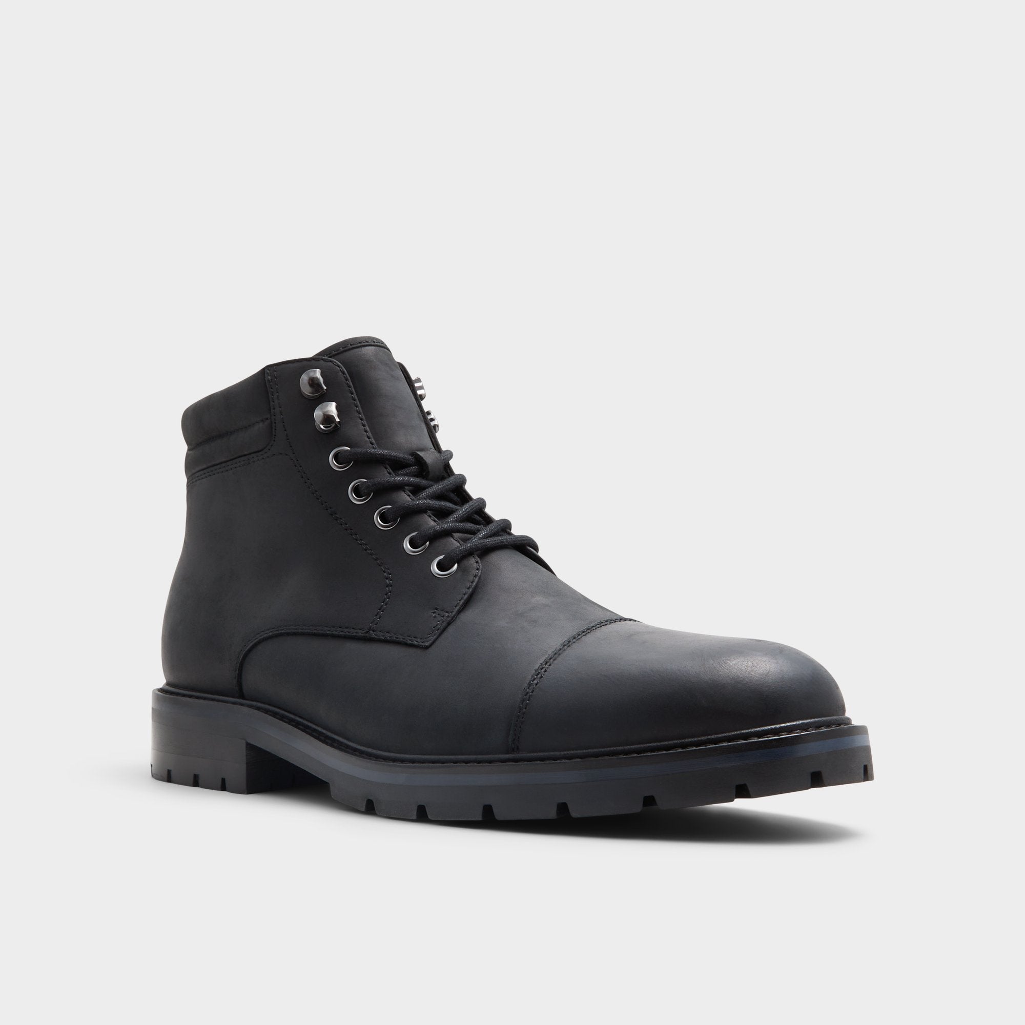 ALDO Darion bottines à lacets noires combat