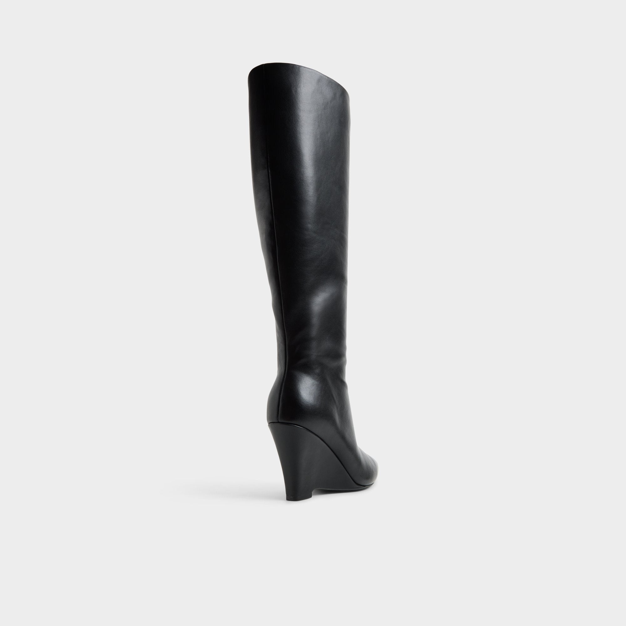 Aldo Zalya bottes genou noires talon compensé