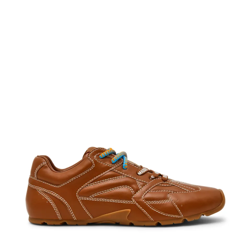 Steve Madden Asiel-SM baskets cognac semelle 2 cm