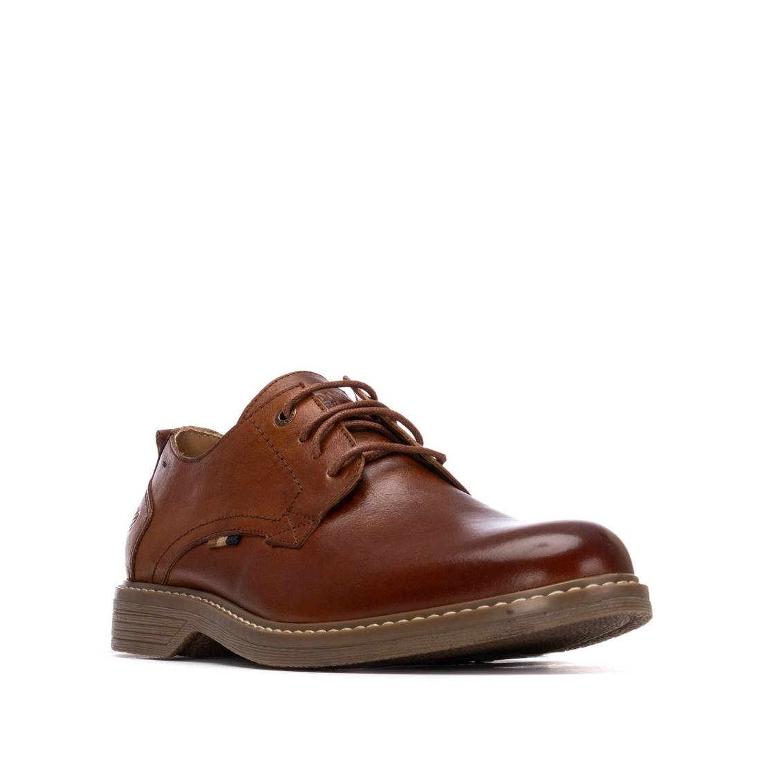 Carmela 16390401 derby cuir camel homme