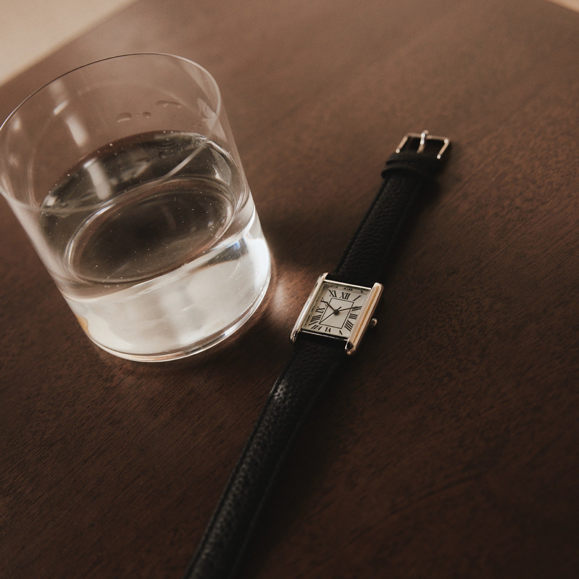 ALDO Robertt montre homme cuir noir