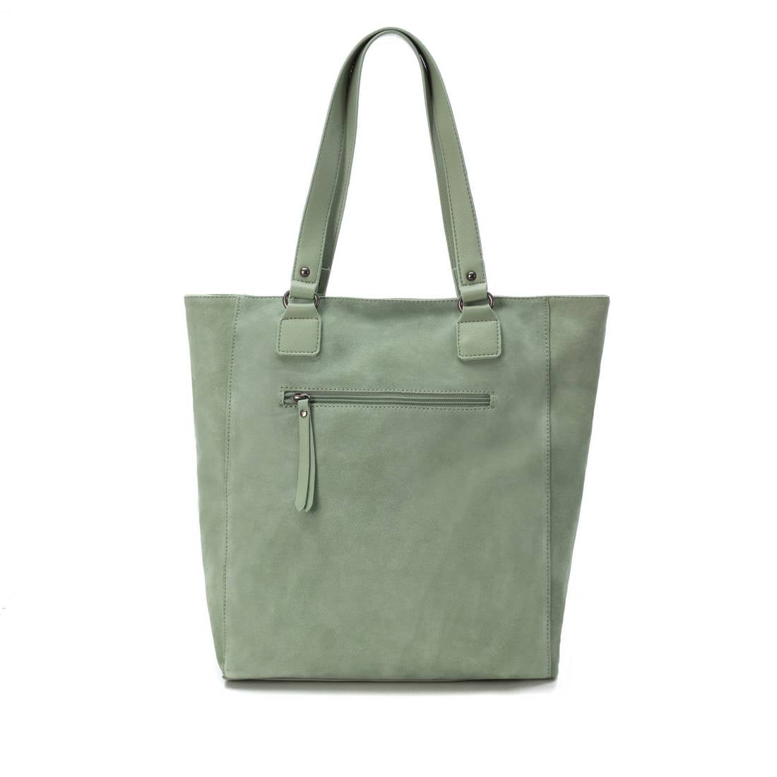 Carmela 18603404 sac vert cuir véritable bandoulière