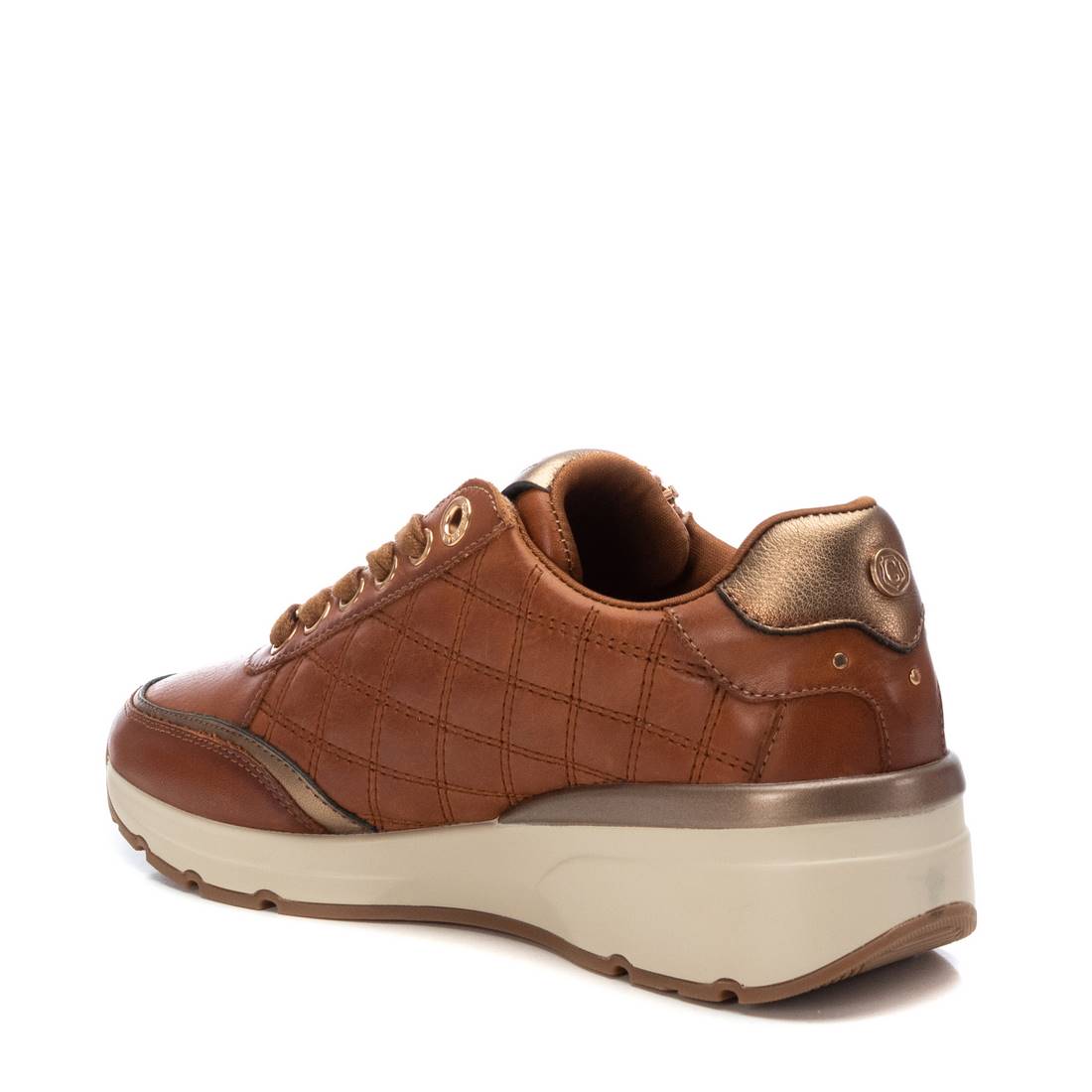 Carmela 16195402 baskets cuir marron talon 4 cm