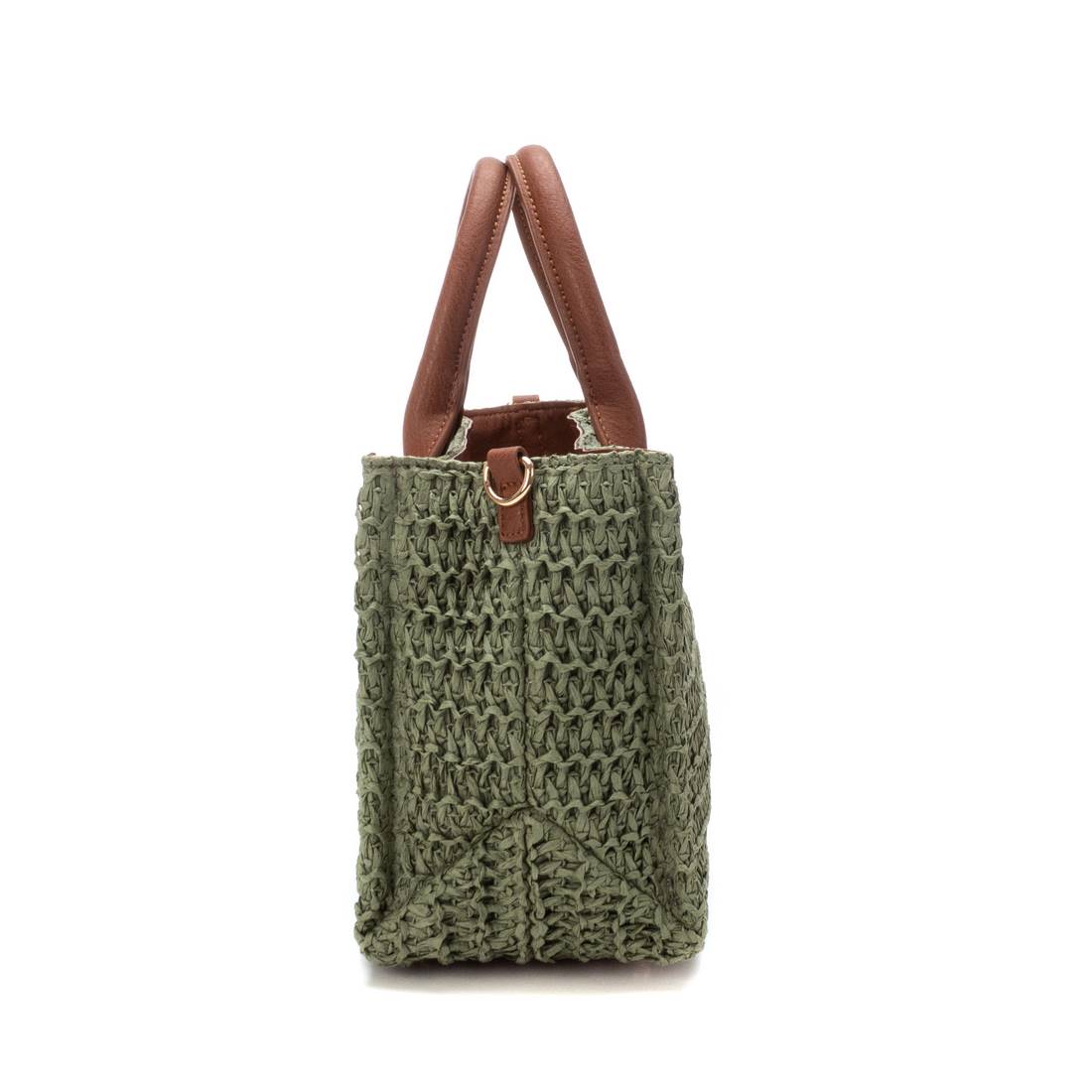 Carmela 186133 18613304 sac bandoulière raphia vert