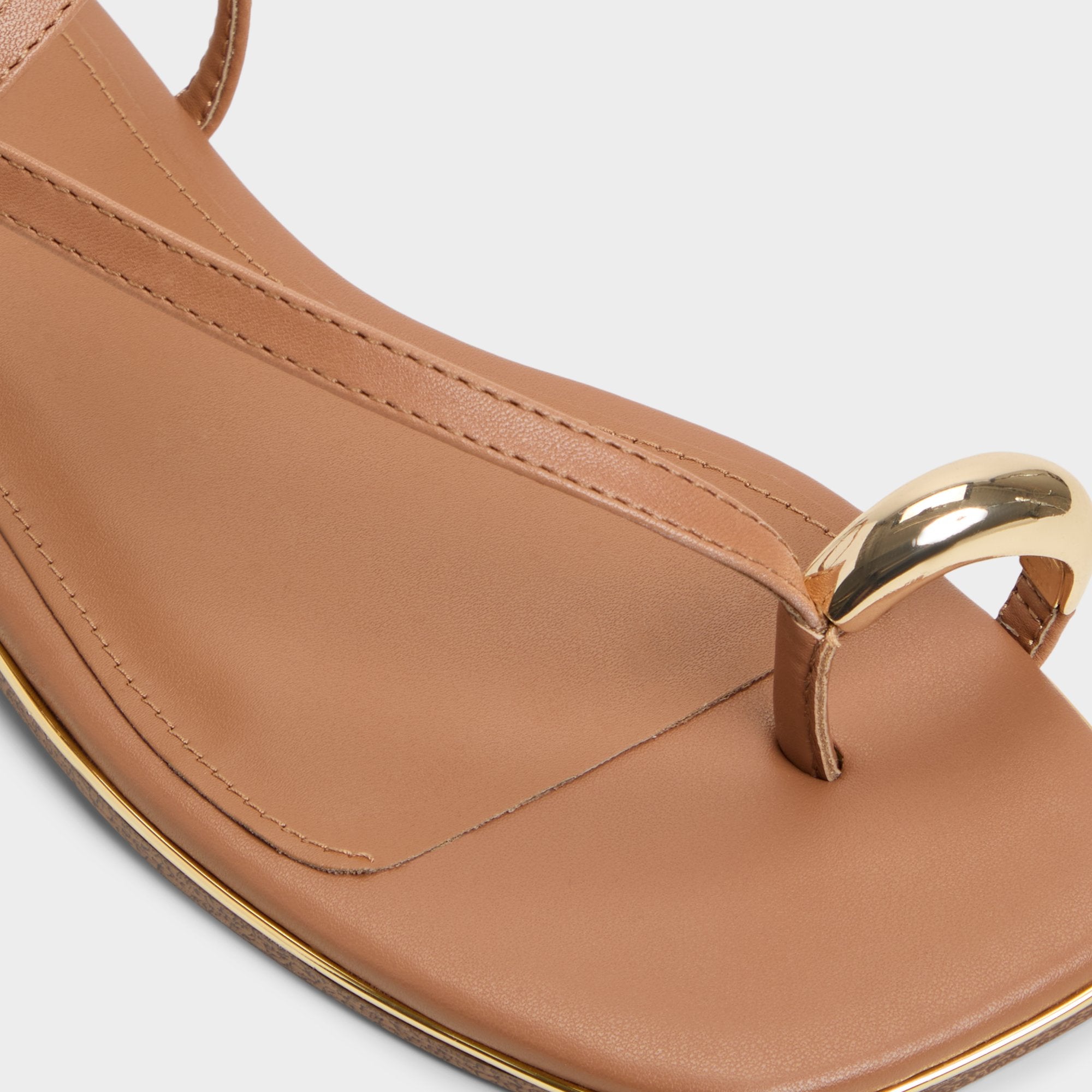 ALDO Jomalina sandales plates marron femme