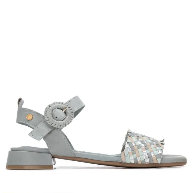 Carmela 16315303 Sandales Femme Bleu Jean Tressé