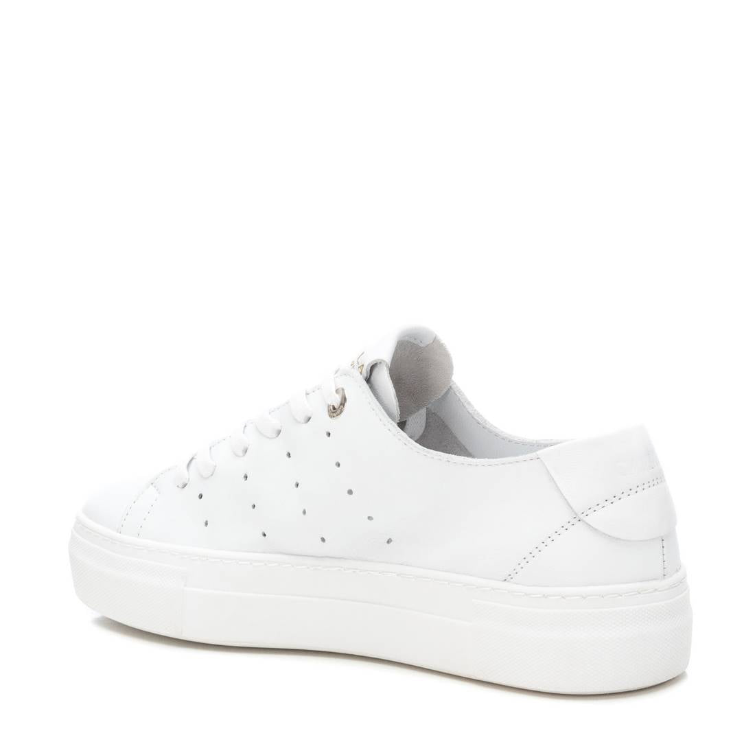 Carmela 16133703 sneaker cuir blanc lacets