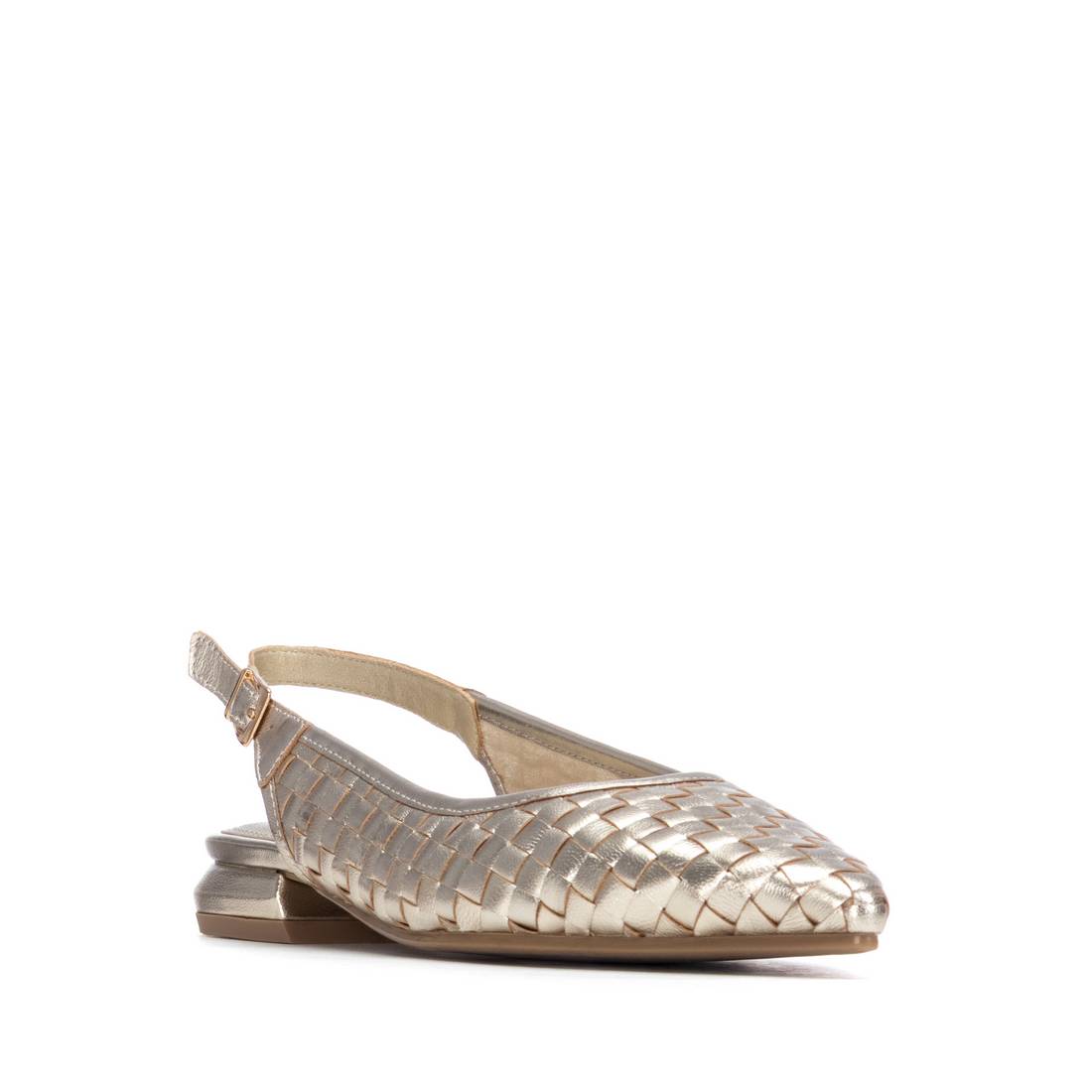 Carmela 16317602 sandale cuir doré bride cheville