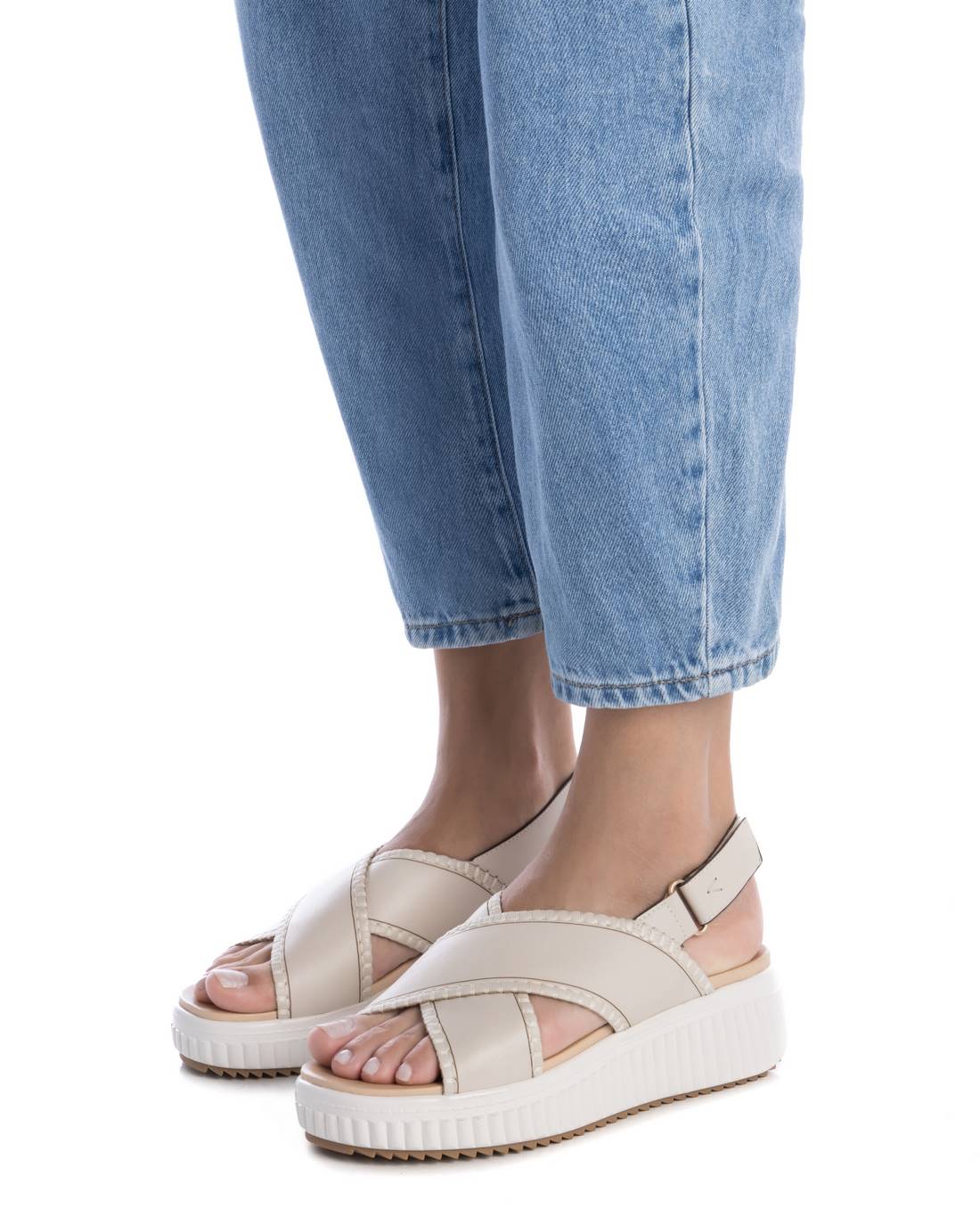 Carmela 16224402 sandales cuir marron talon moyen