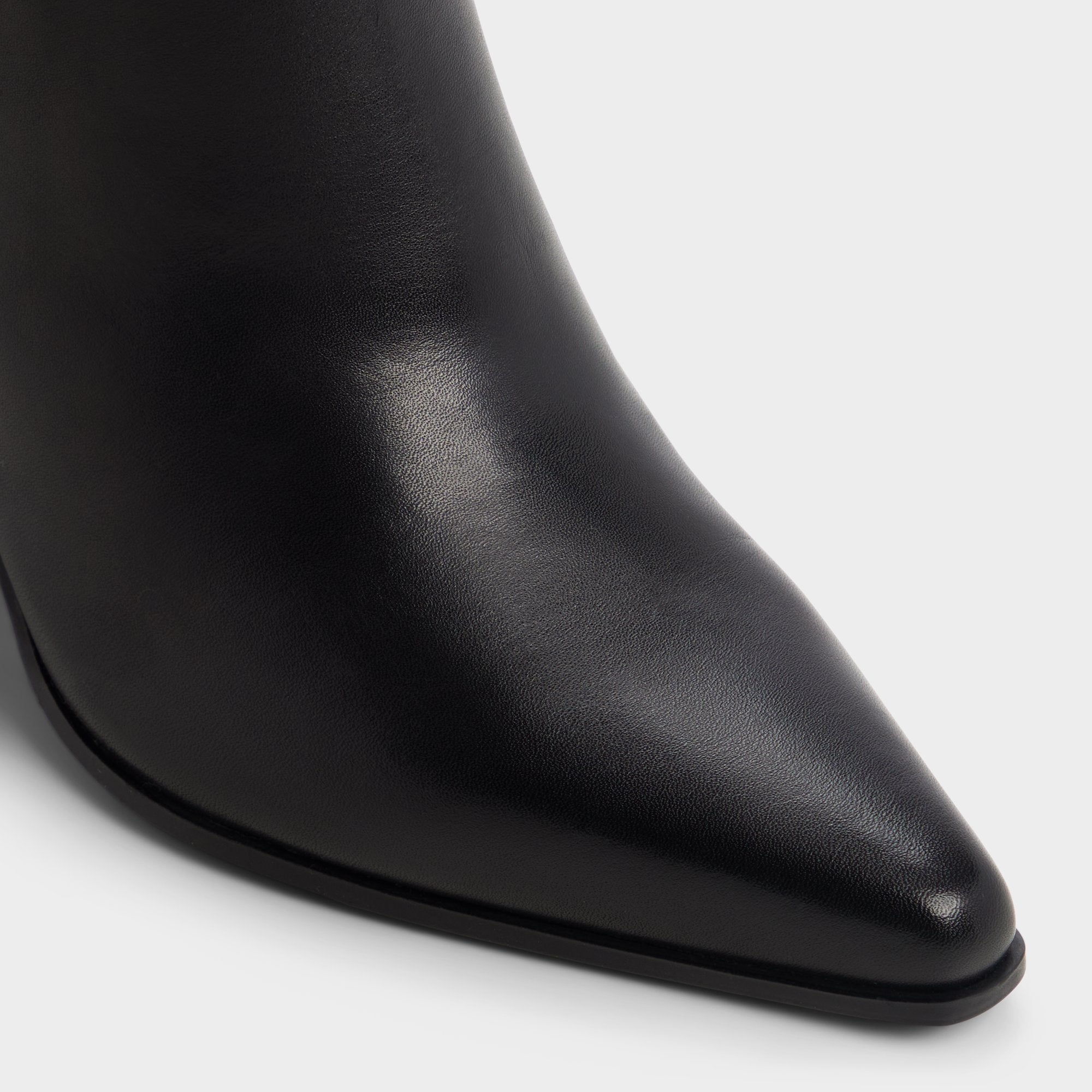 ALDO Kaelya bottes hautes noires franges talon bloc
