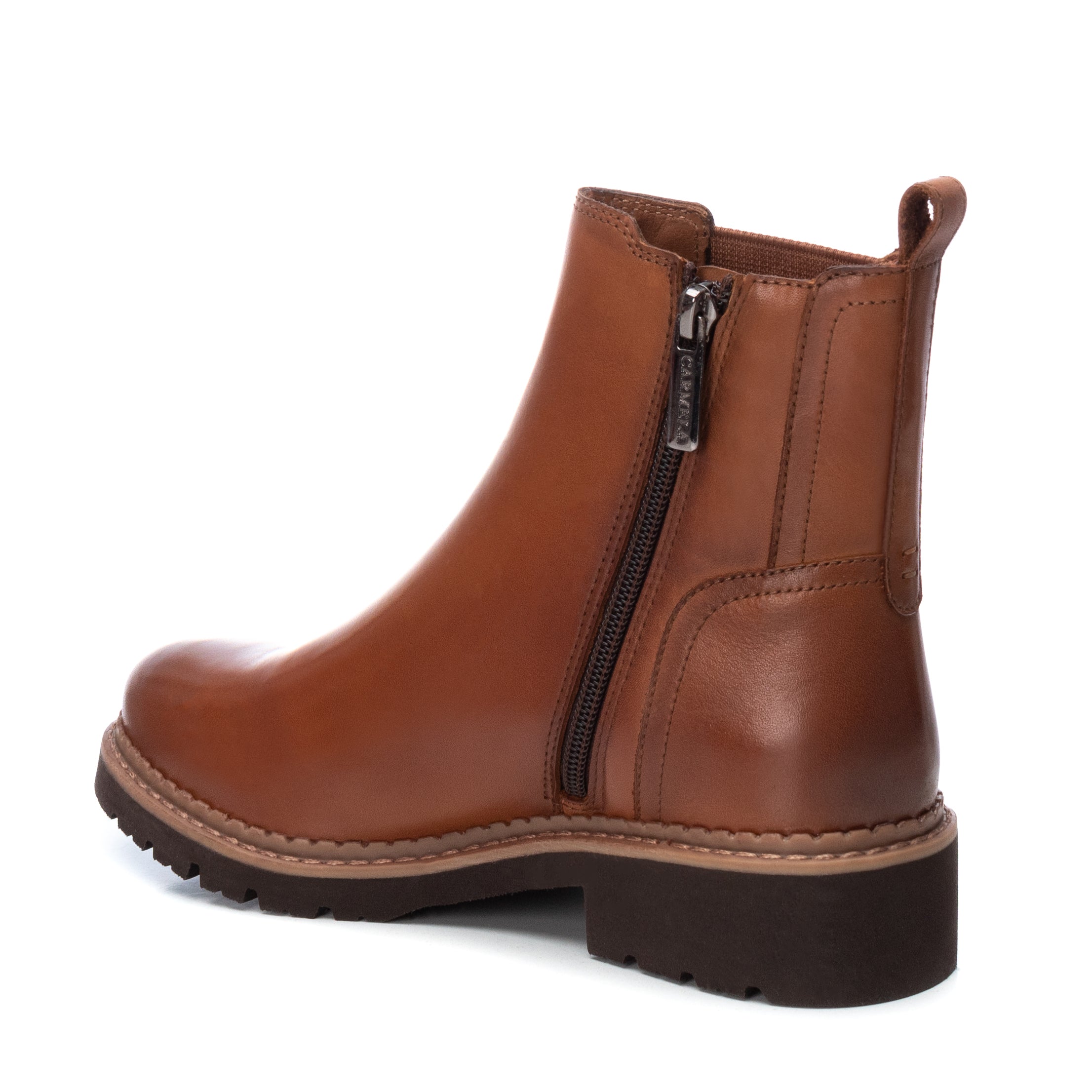 Carmela 16004601 bottines femme marron cuir chelsea