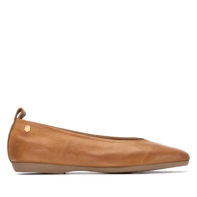 Carmela 16314003 ballerine cuir camel sans lacet