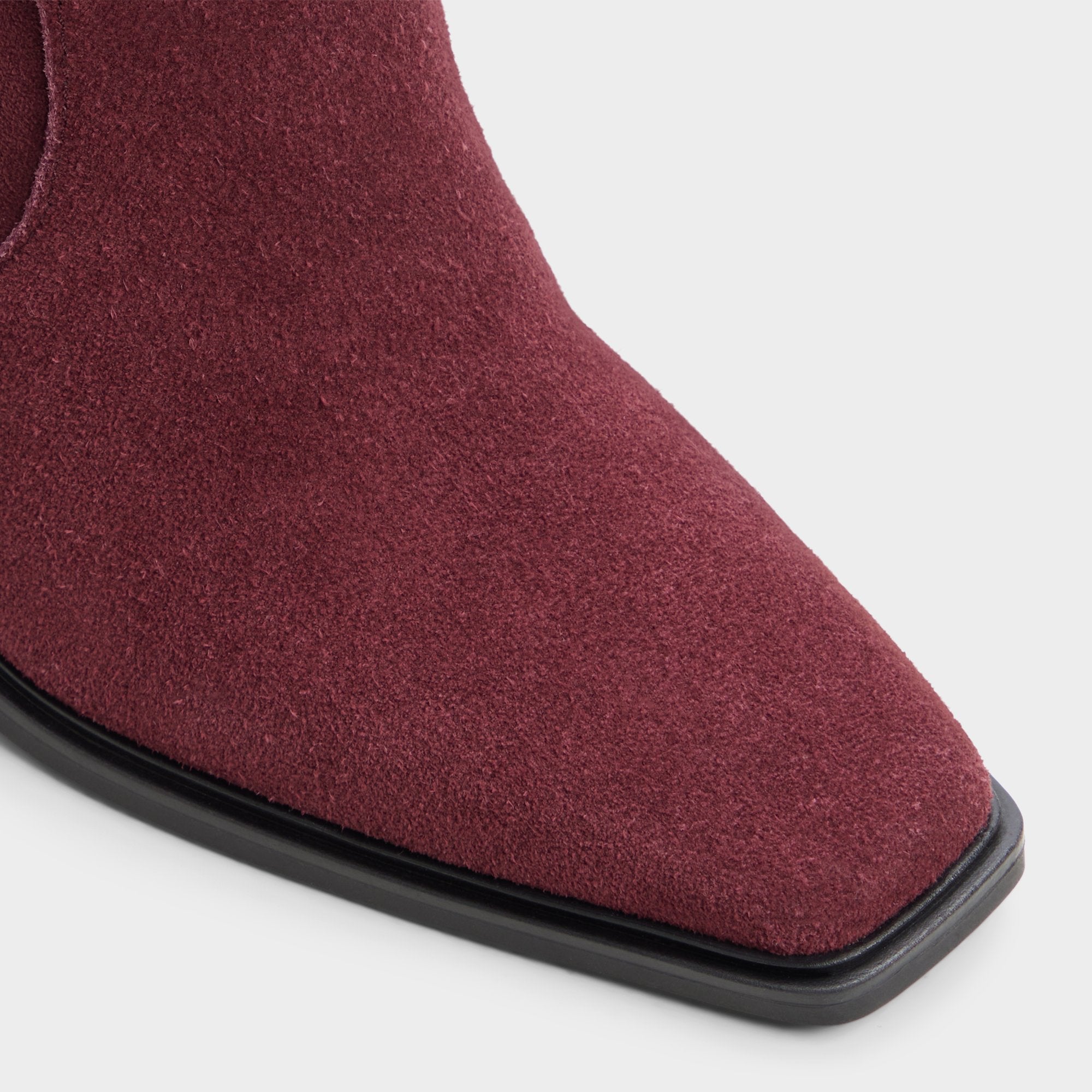 ALDO Ganinio bottines suède bordeaux