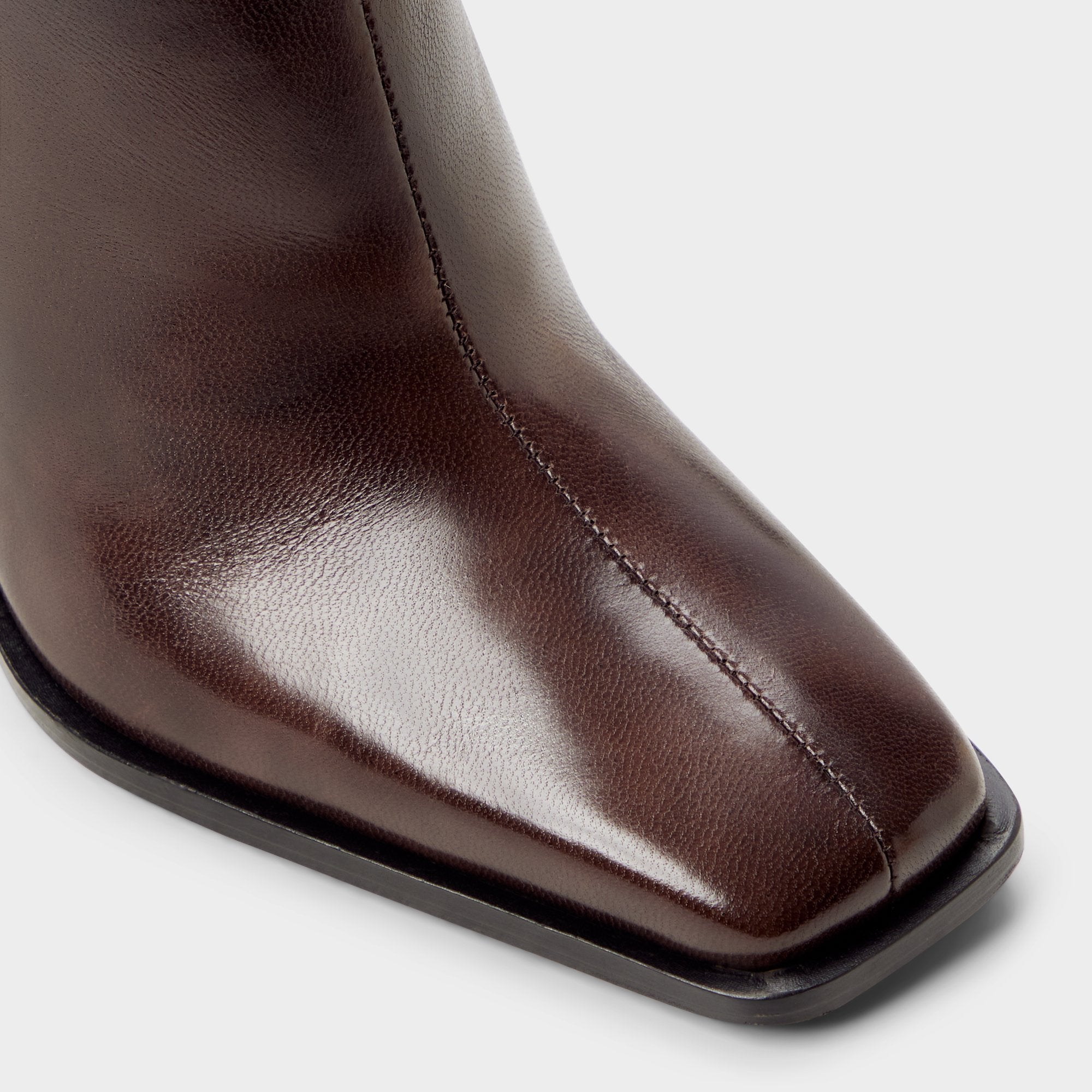 ALDO Nara bottines cuir marron talon