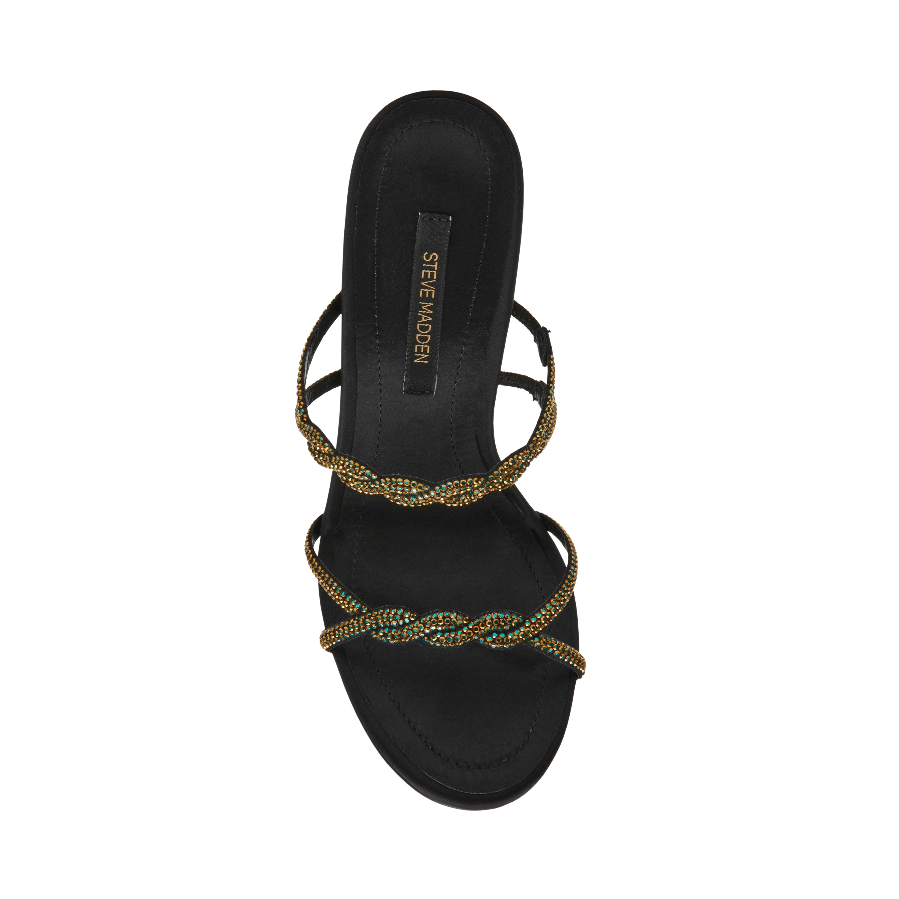Steve Madden Taren sandale noire talon 10 cm