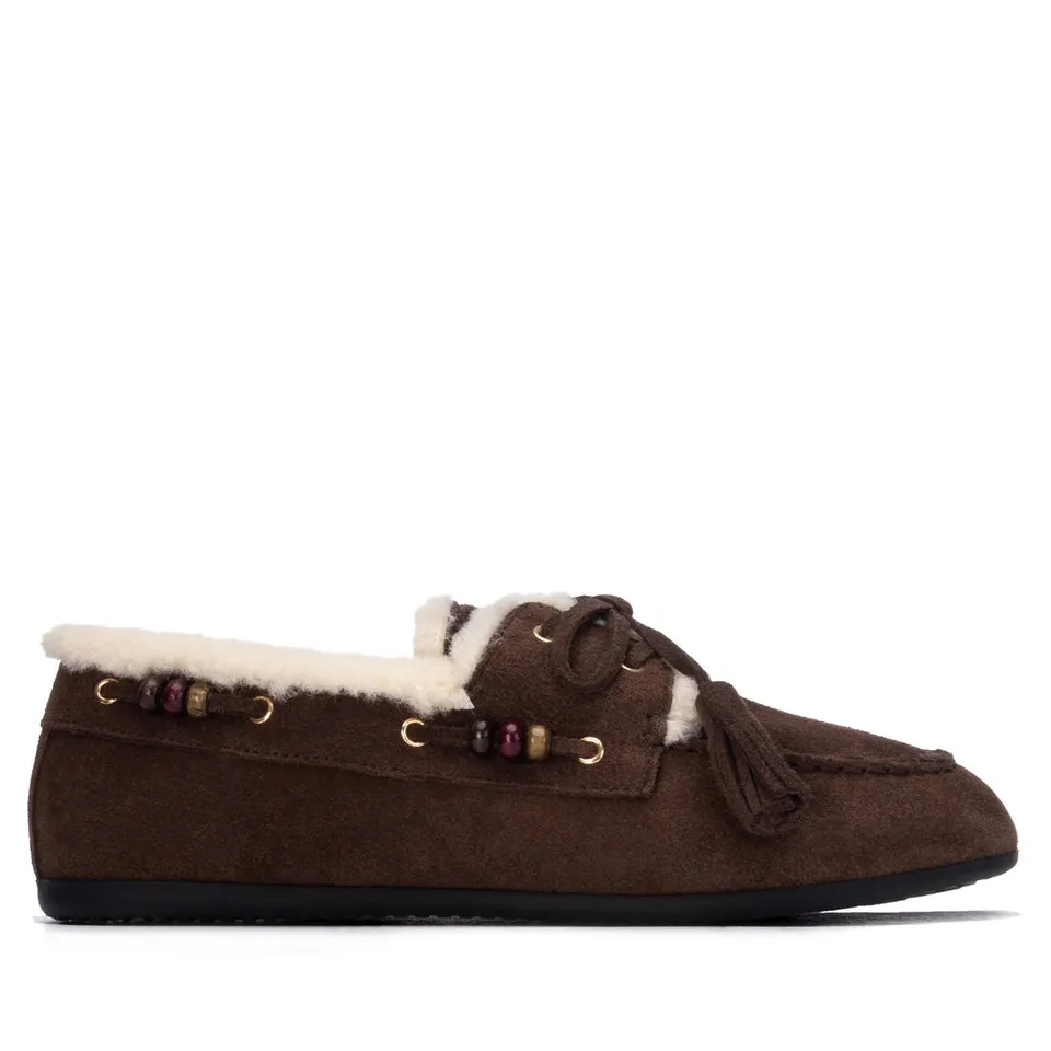 Carmela 16418601 mocassins femme marron cuir