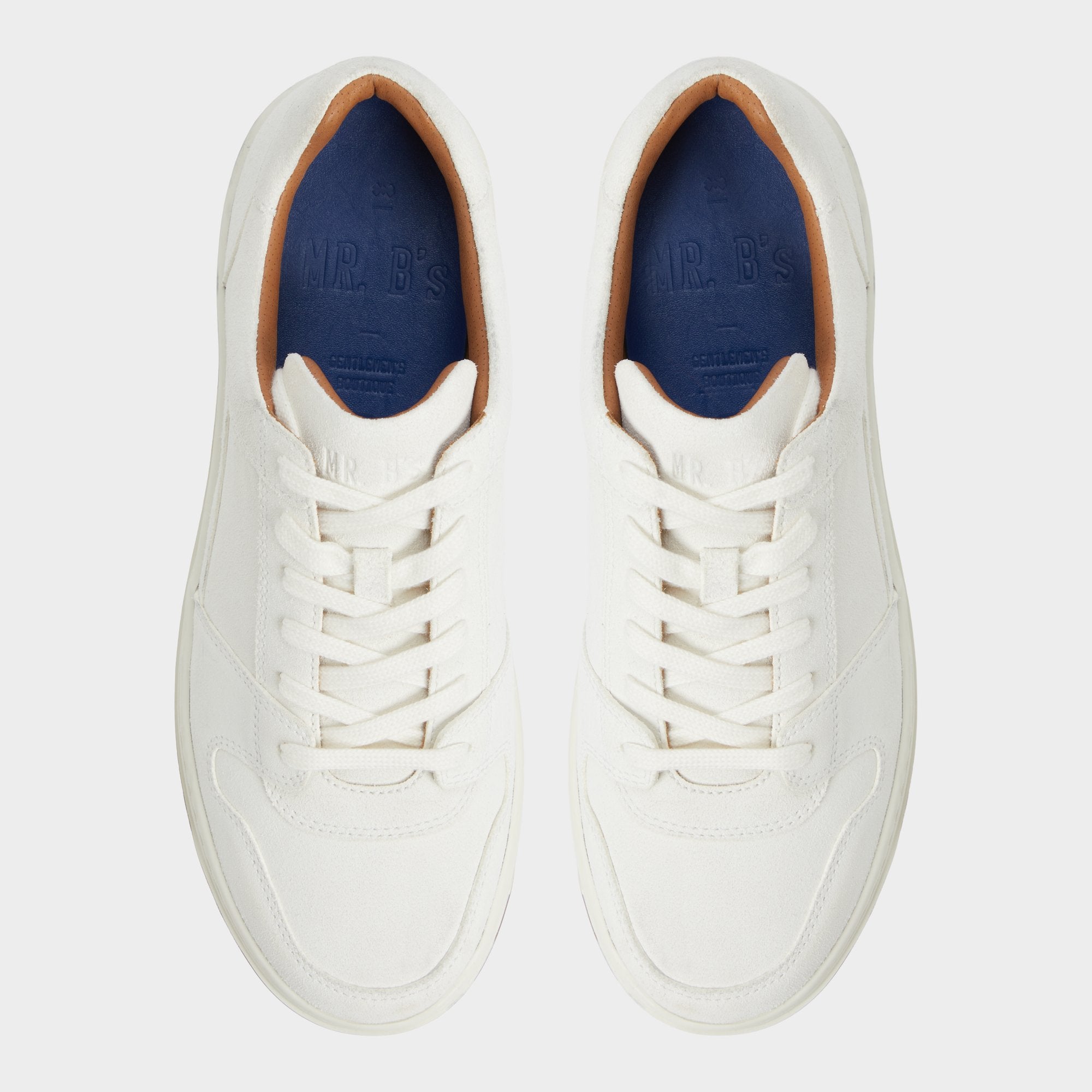 ALDO Ludlow baskets basses blanches daim