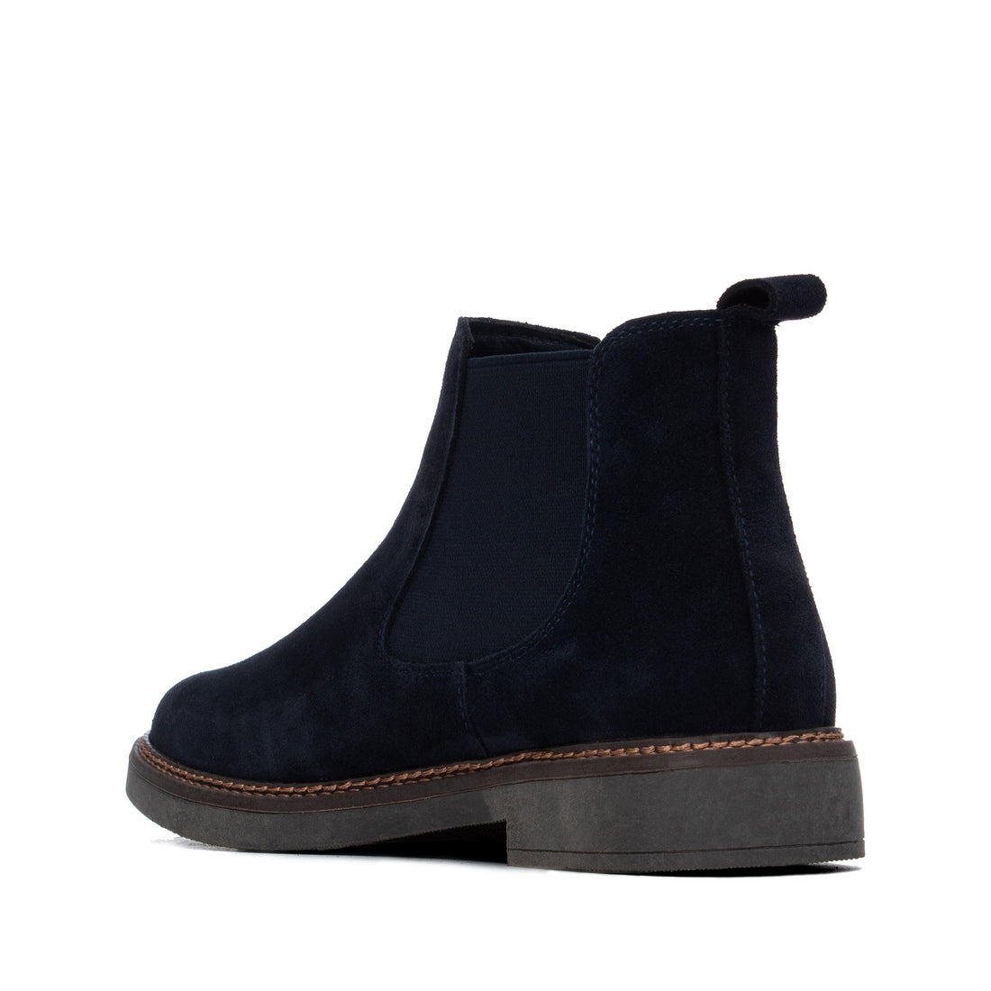 Carmela 16434803 boots homme navy cuir suède