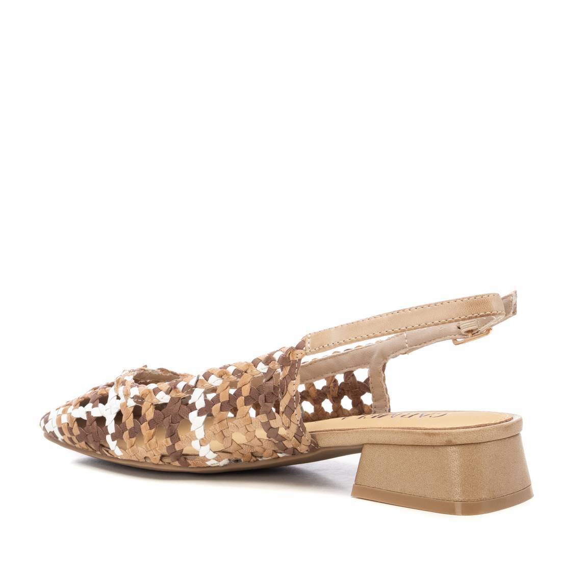 Carmela 16218501 ballerine femme beige bicolore cuir