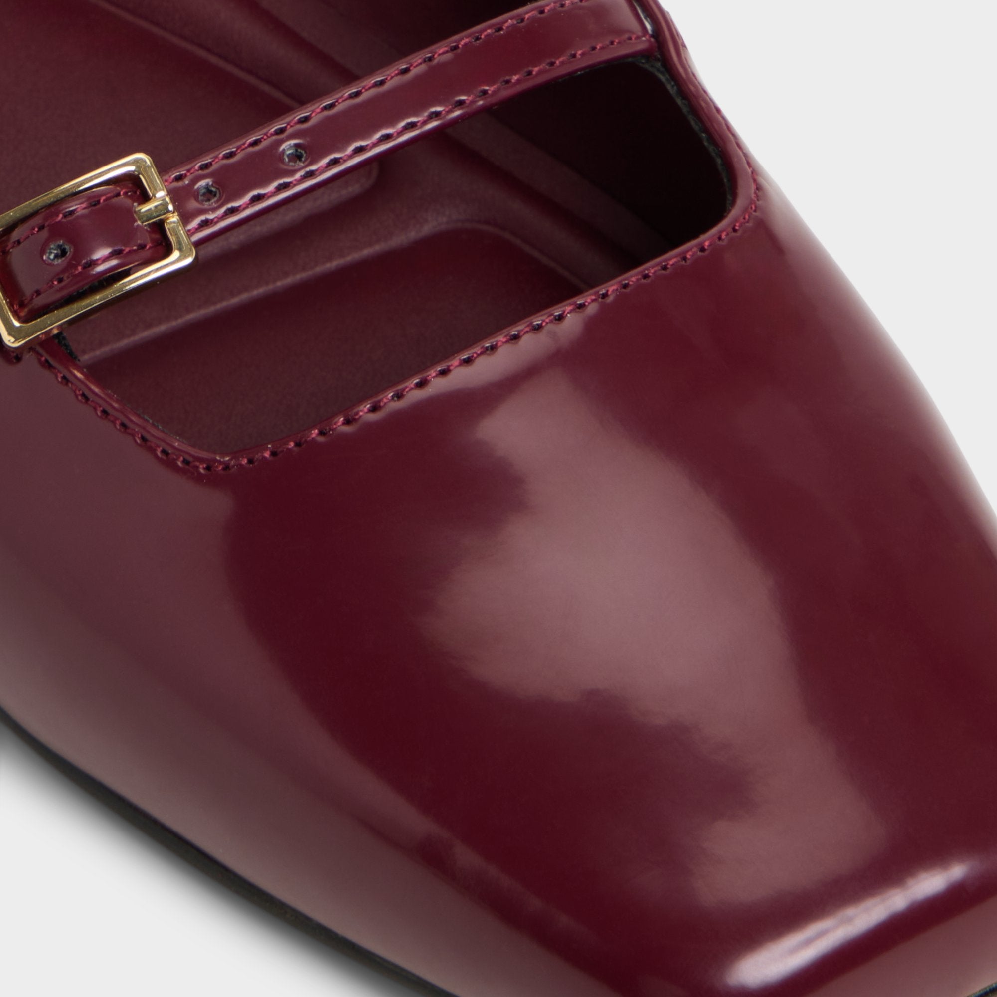ALDO Nelta escarpins vernis bordeaux 6.5