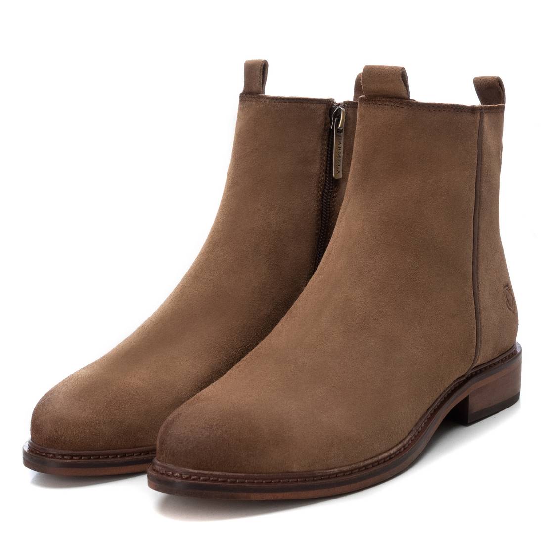 Carmela 16093002 bottine cuir marron zip