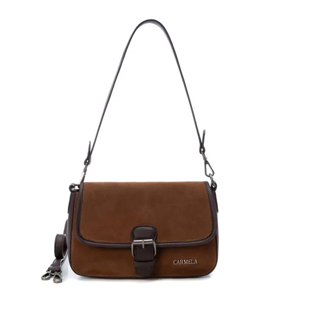 Carmela 186027 18602704 sac bandoulière suède marron