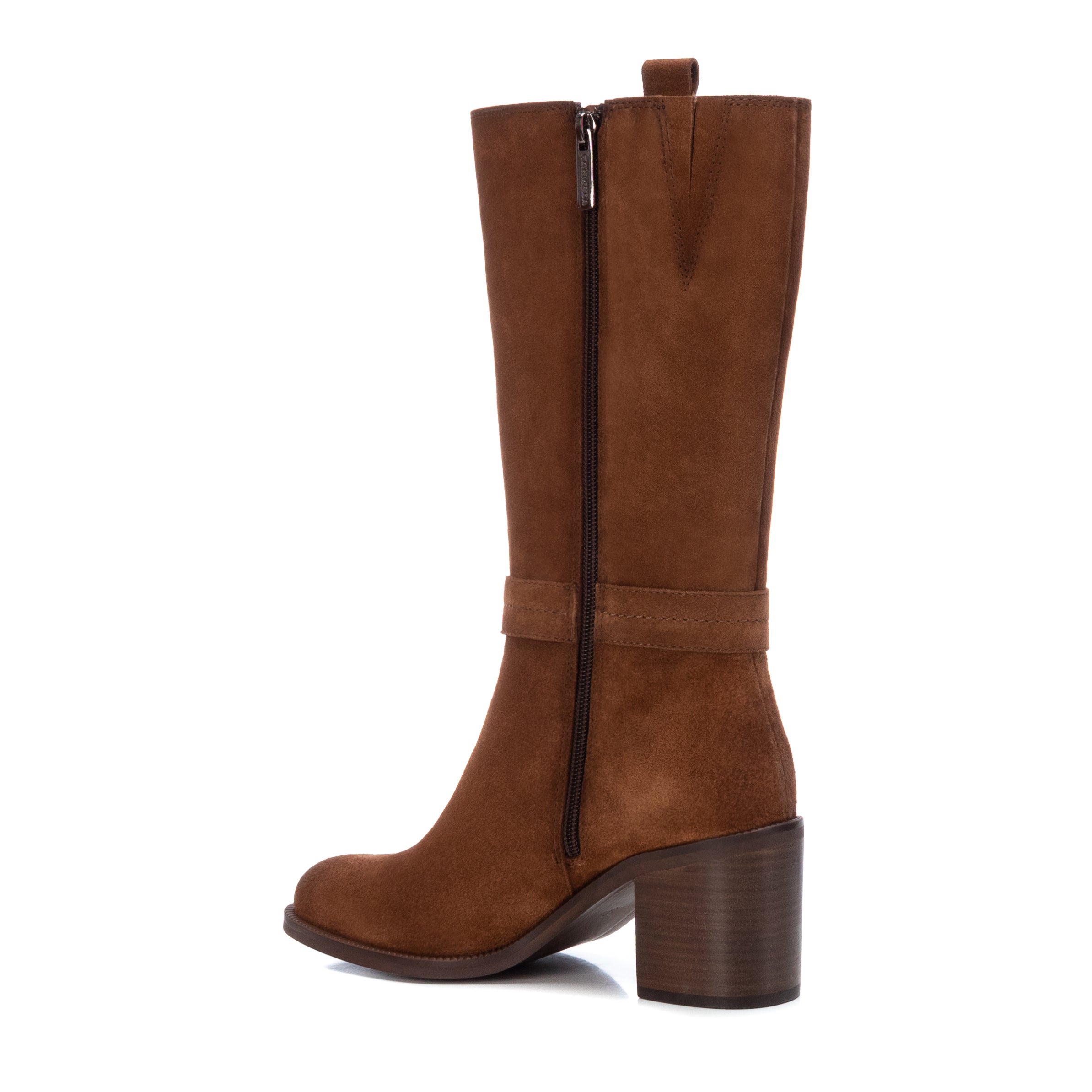 Carmela 16006101 bottes femme marron serraje 7cm