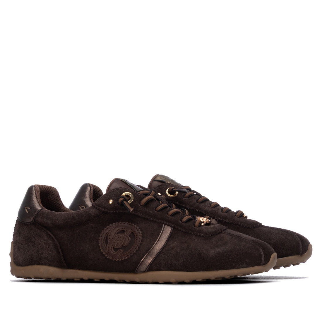 Carmela 16438302 sneaker cuir marron lacet