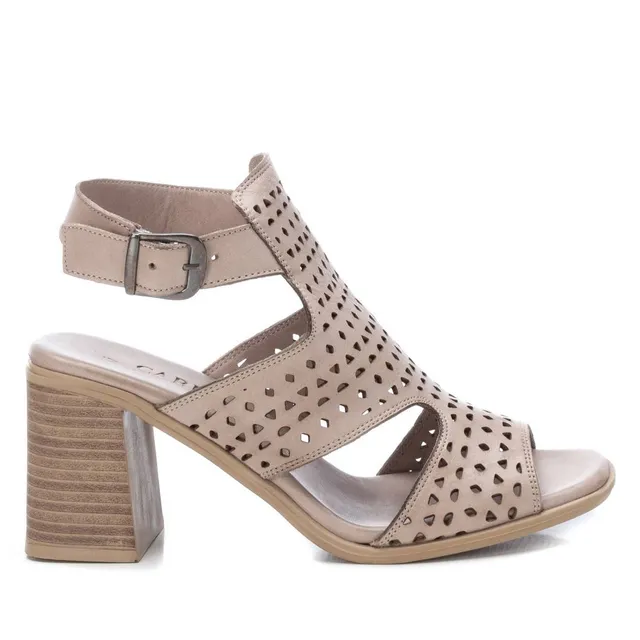 Carmela 16064903 sandales blanches cuir 9 cm
