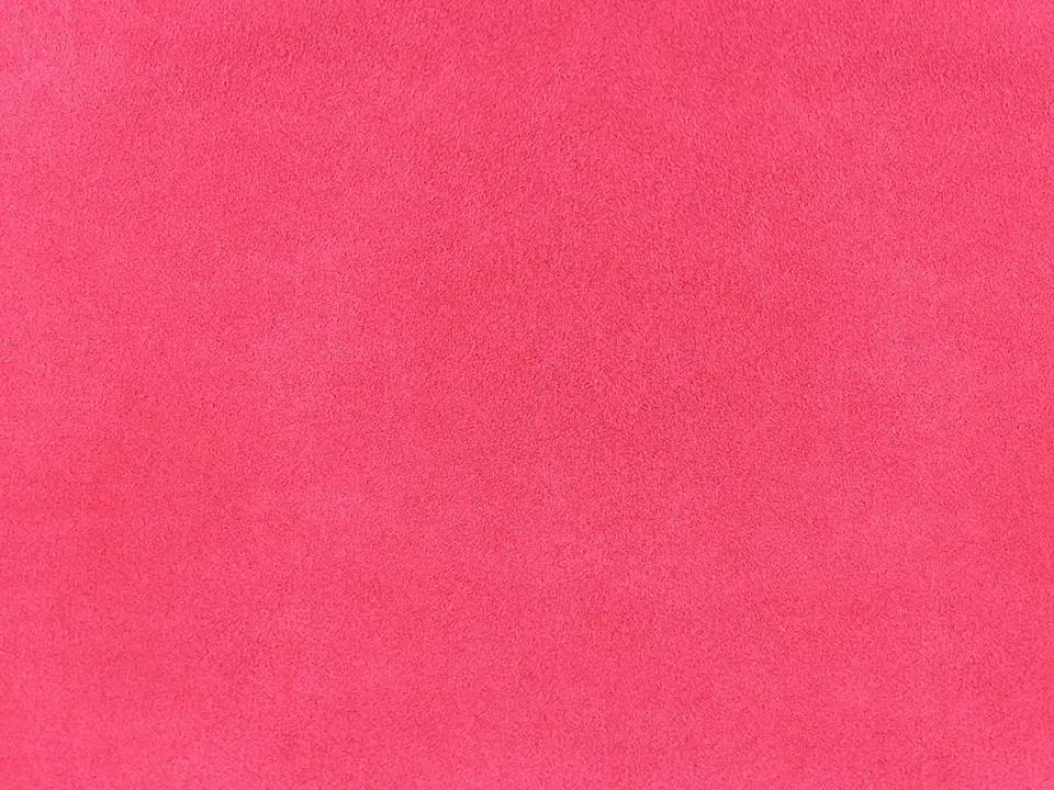 Dessine Moi Un Soulier Velours pastèque échantillon tissu sur mesure