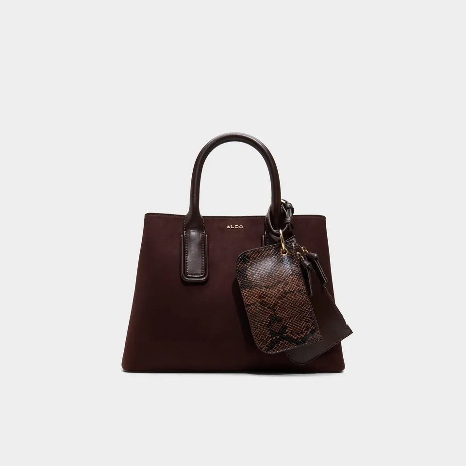 Aldo Jeynnaa sac à main matelassé marron