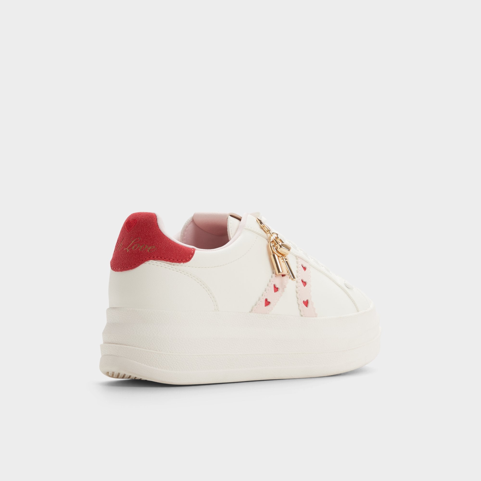 ALDO Adores basket blanche clé dorée