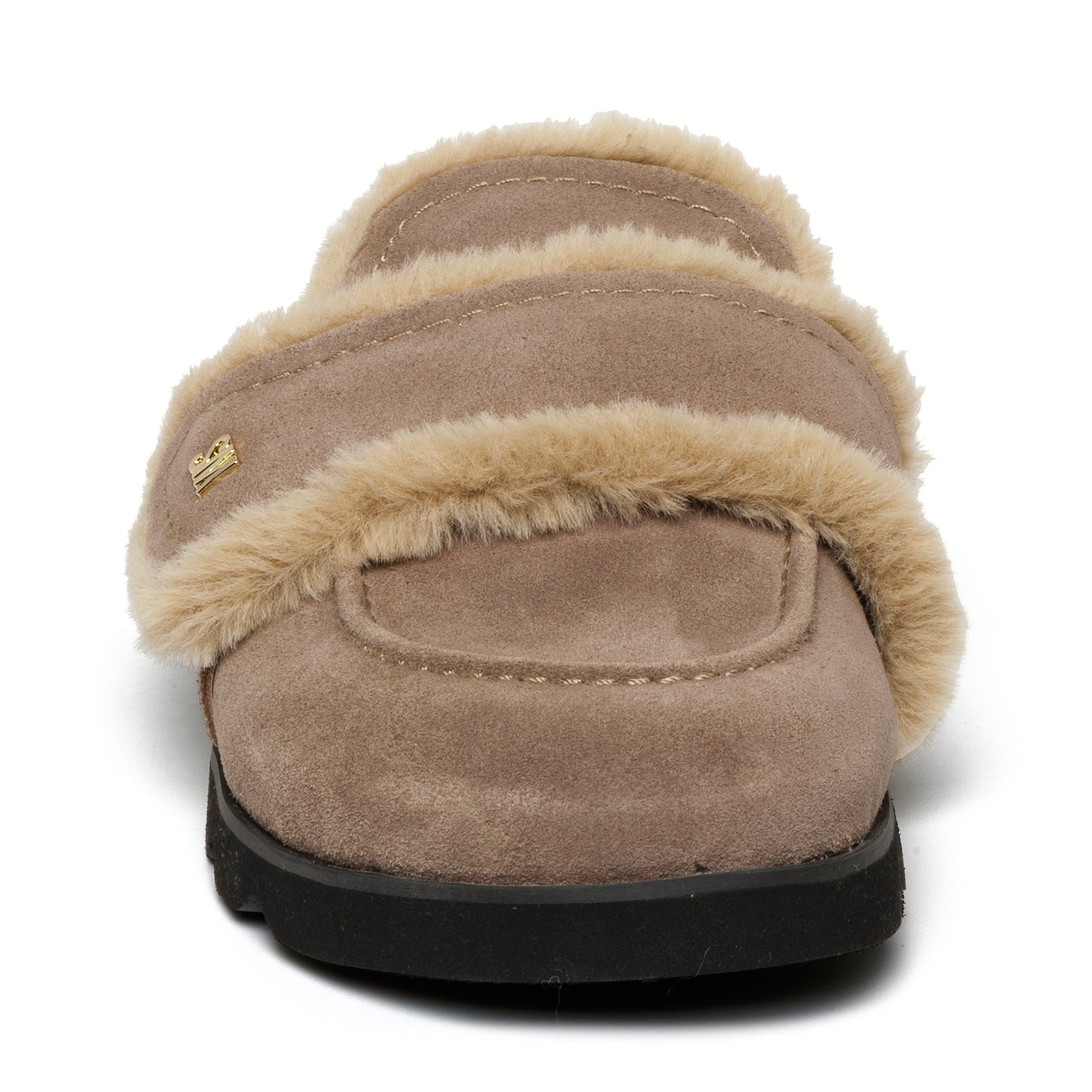 Steve Madden Bomb-SM mules taupe daim à enfiler femme