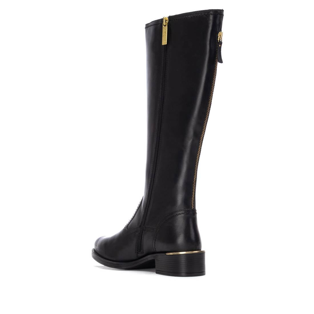 Carmela 16264202 bottes femme noir cuir