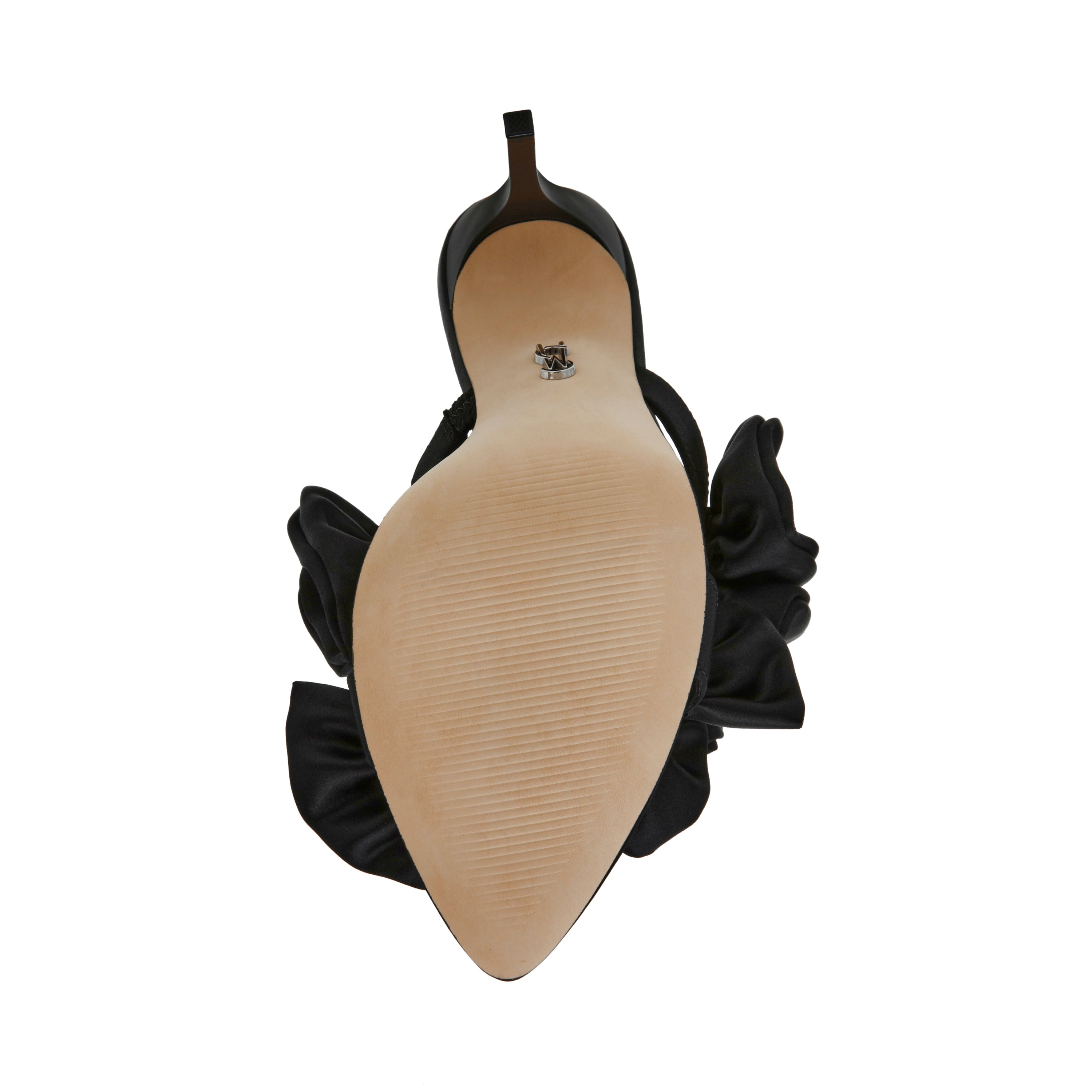 Steve Madden Aalina sandales satin noir talon 10 cm
