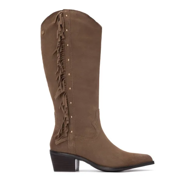 Carmela 16266402 botte cuir taupe talon 35-41
