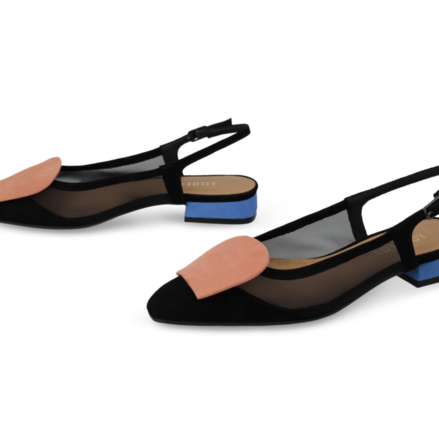 LODI BRO5264 ballerines noires cuir véritable