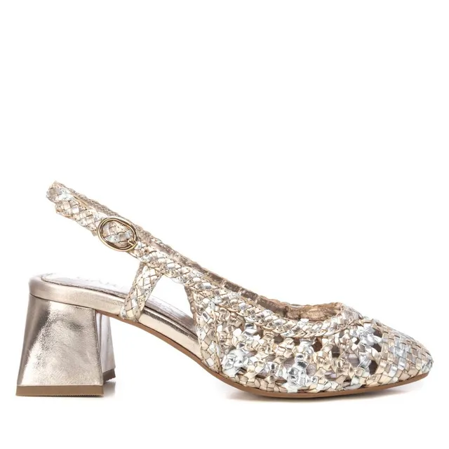 Carmela 16232001 escarpin cuir gris talon 5 cm