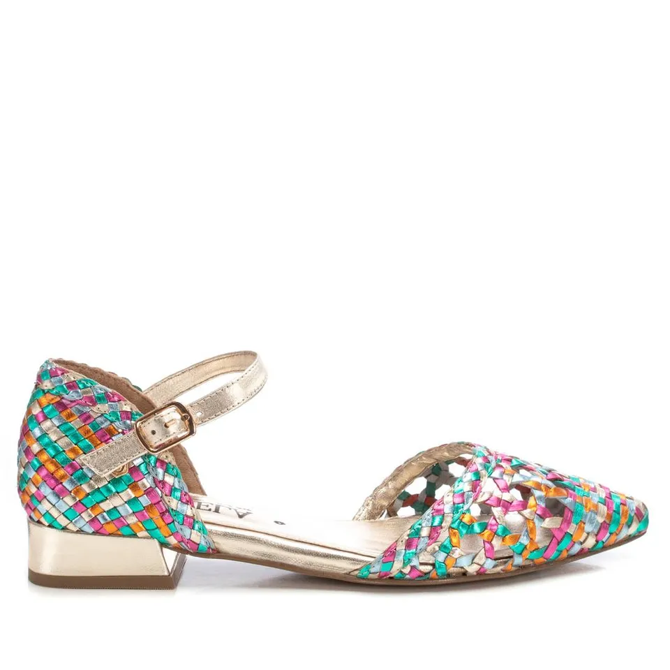 Carmela 16233904 ballerines cuir multicolore talon bas