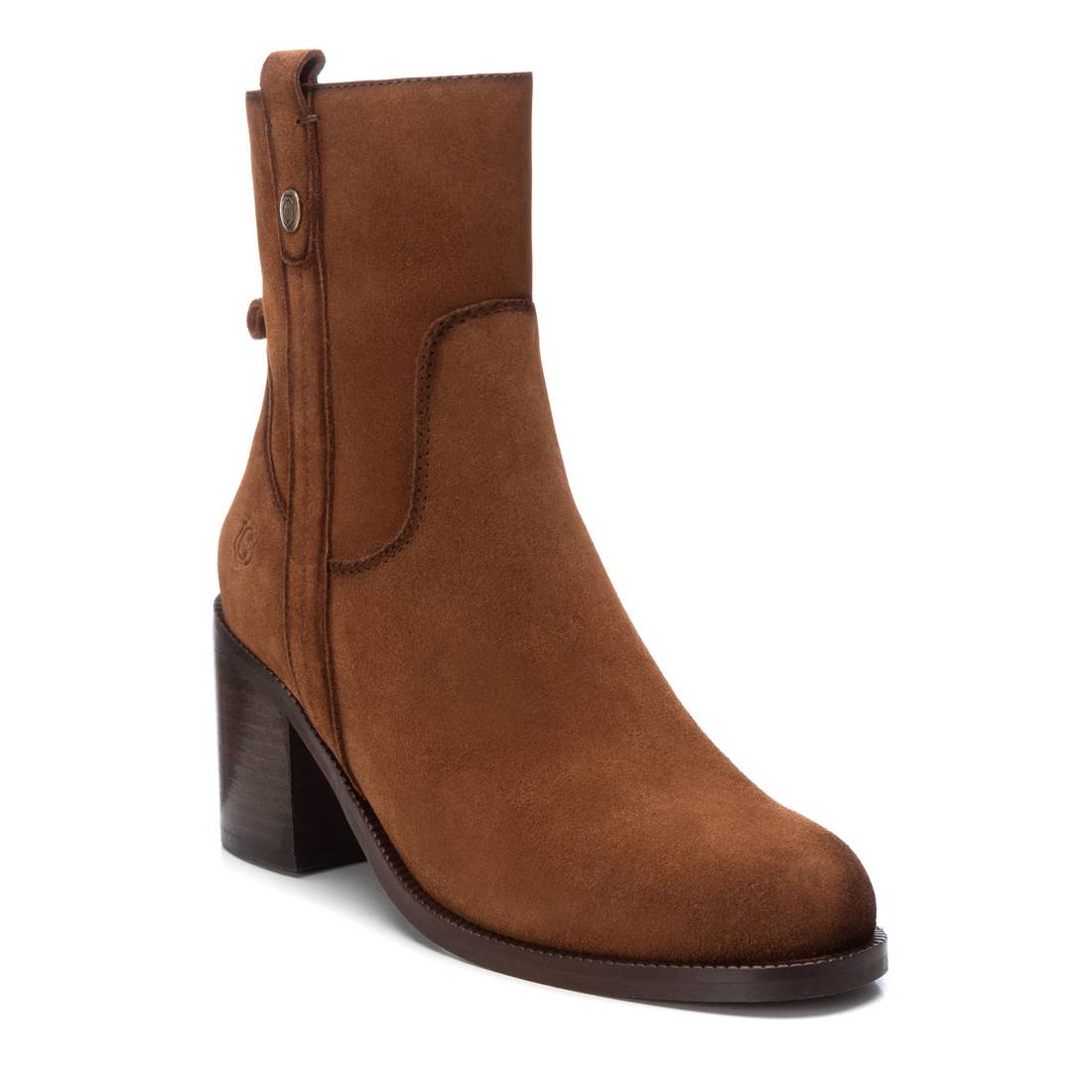 Carmela 16093703 bottine cuir marron talon 7 cm